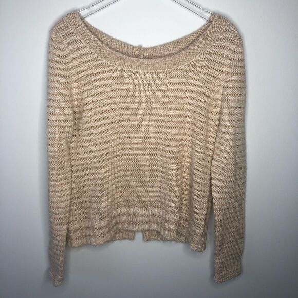 Anthropologie Charlotte Tarantola Lurex Sweater L - Picture 3 of 8